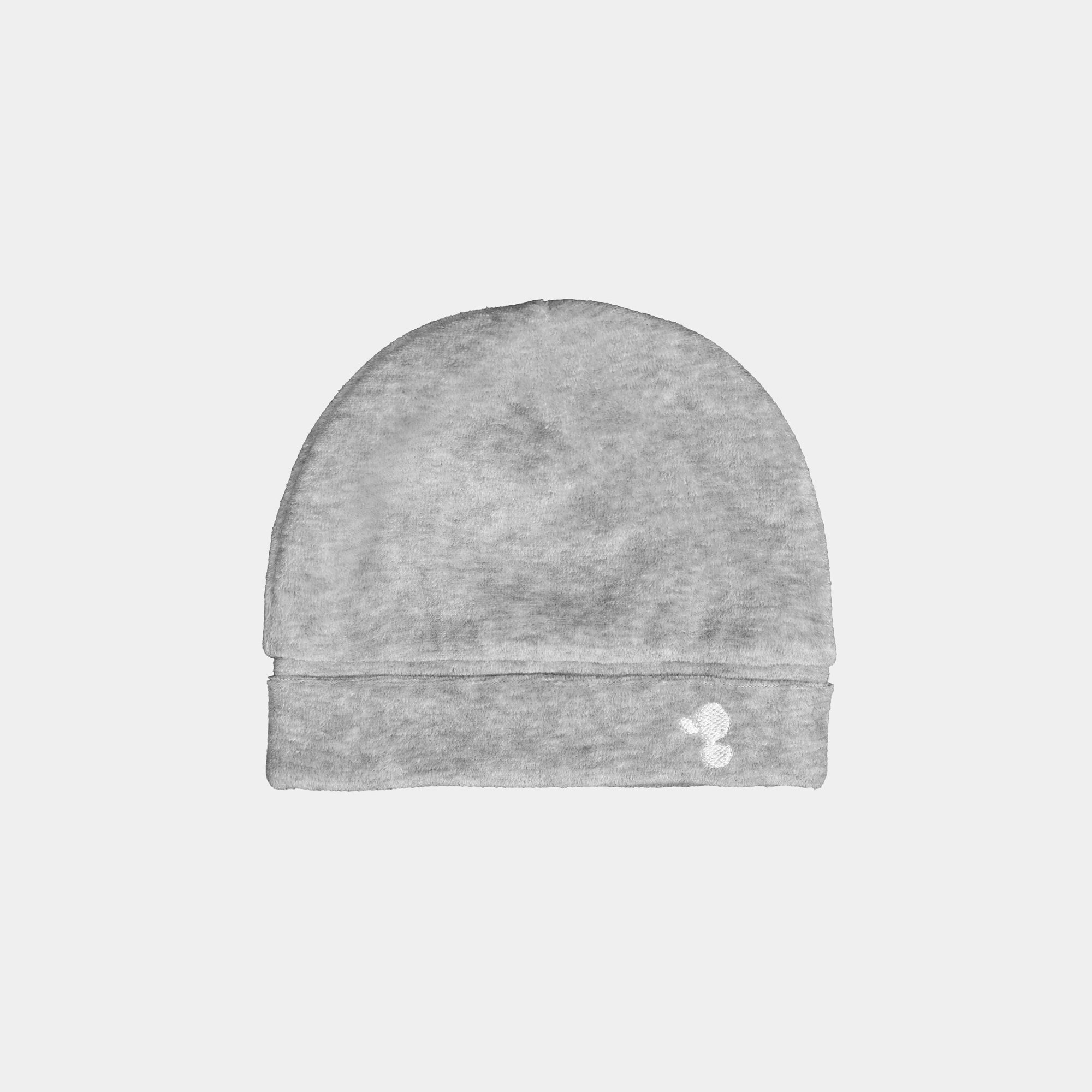 Fresk - Cappellino neonato - Ciniglia Bio - Paloma Grey