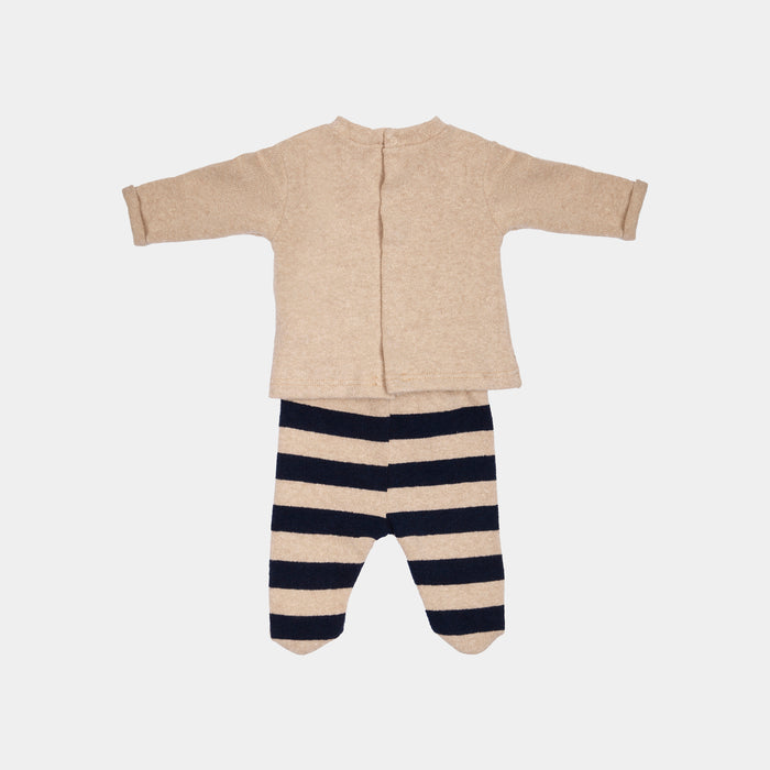 Completo clinica Lalalù in maglia da neonato