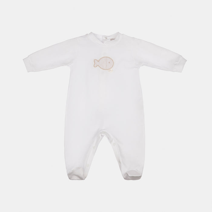 Tutina neonato LALALU' in jersey elasticizzato PE23
