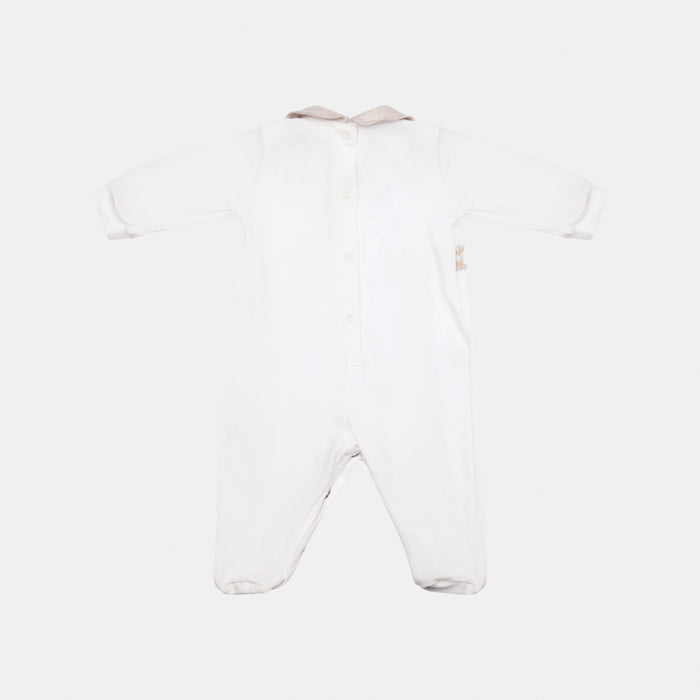 Tutina neonata LALALU' in jersey elasticizzato PE23